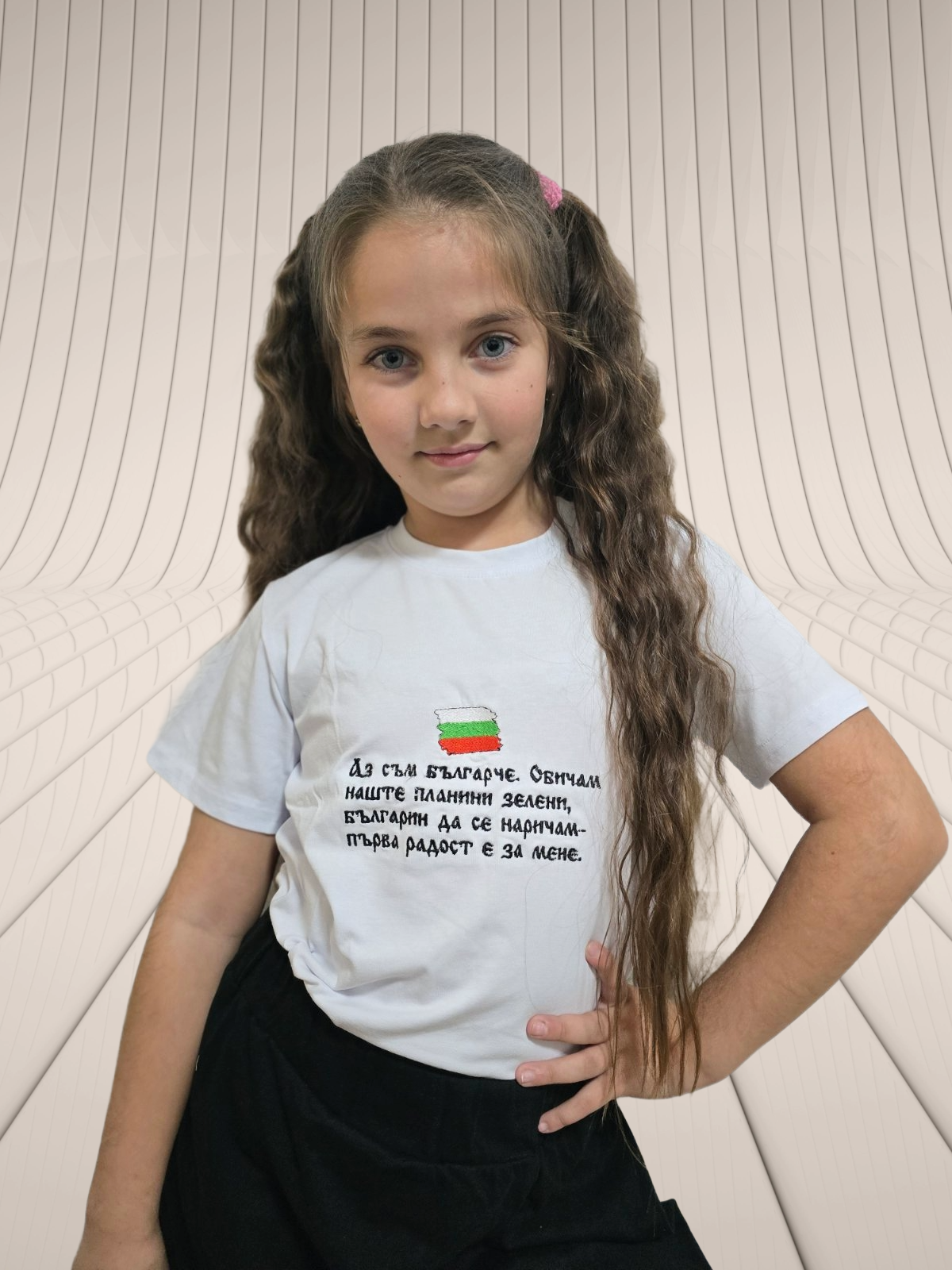 Second image of ДЕТСКА ТЕНИСКА -ШЕВИЦА БРОДЕРИЯ (БЯЛА 10-10)